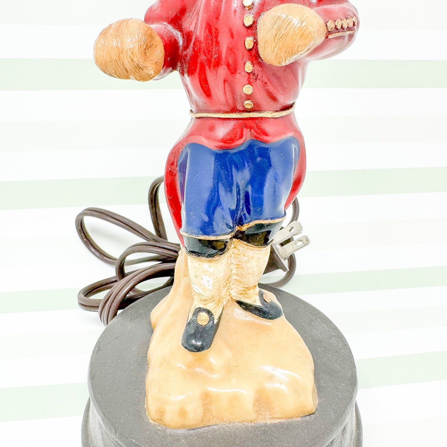 Vintage Monkey Butler Table Lamp