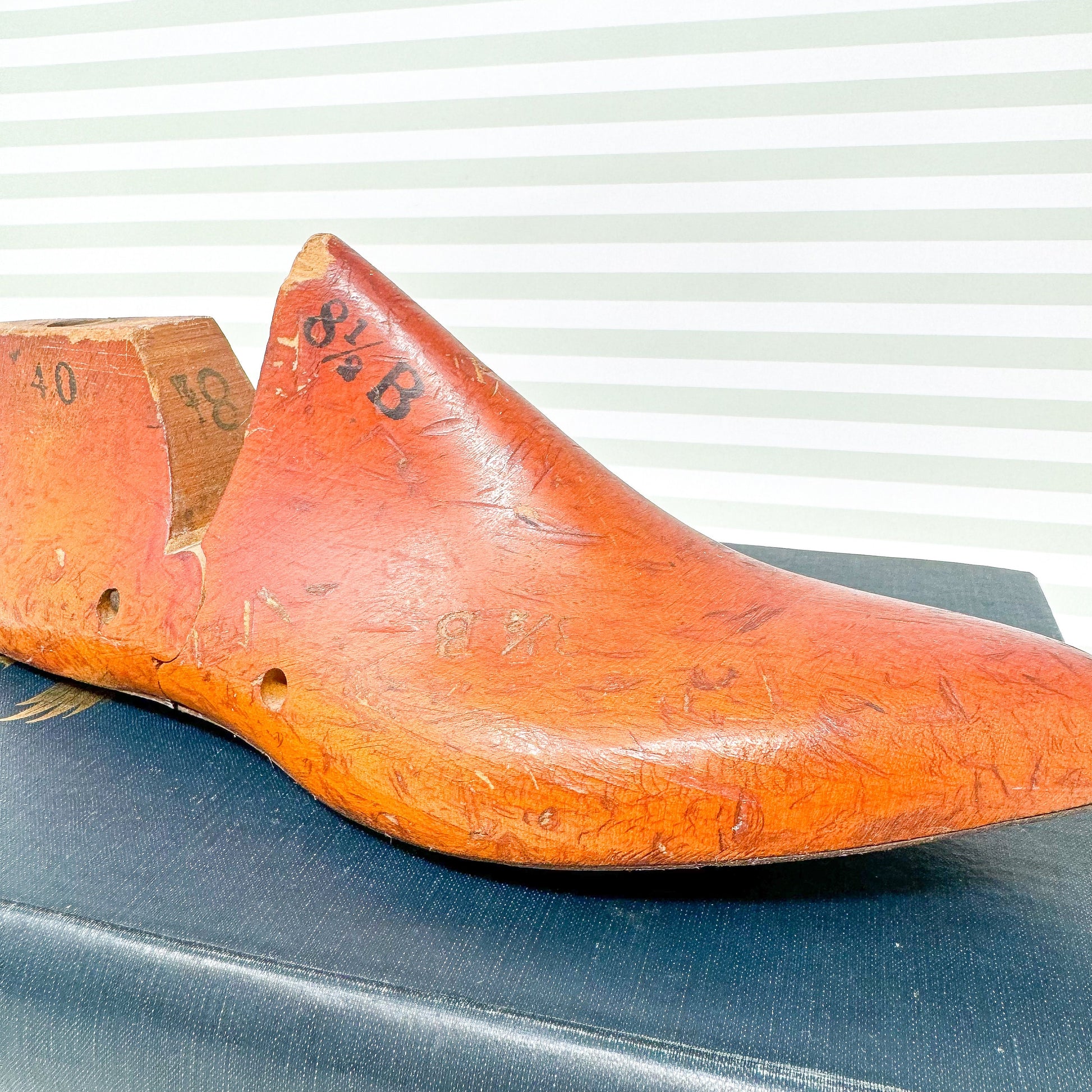 Vintage 1960s Maple Wood Shoe Form