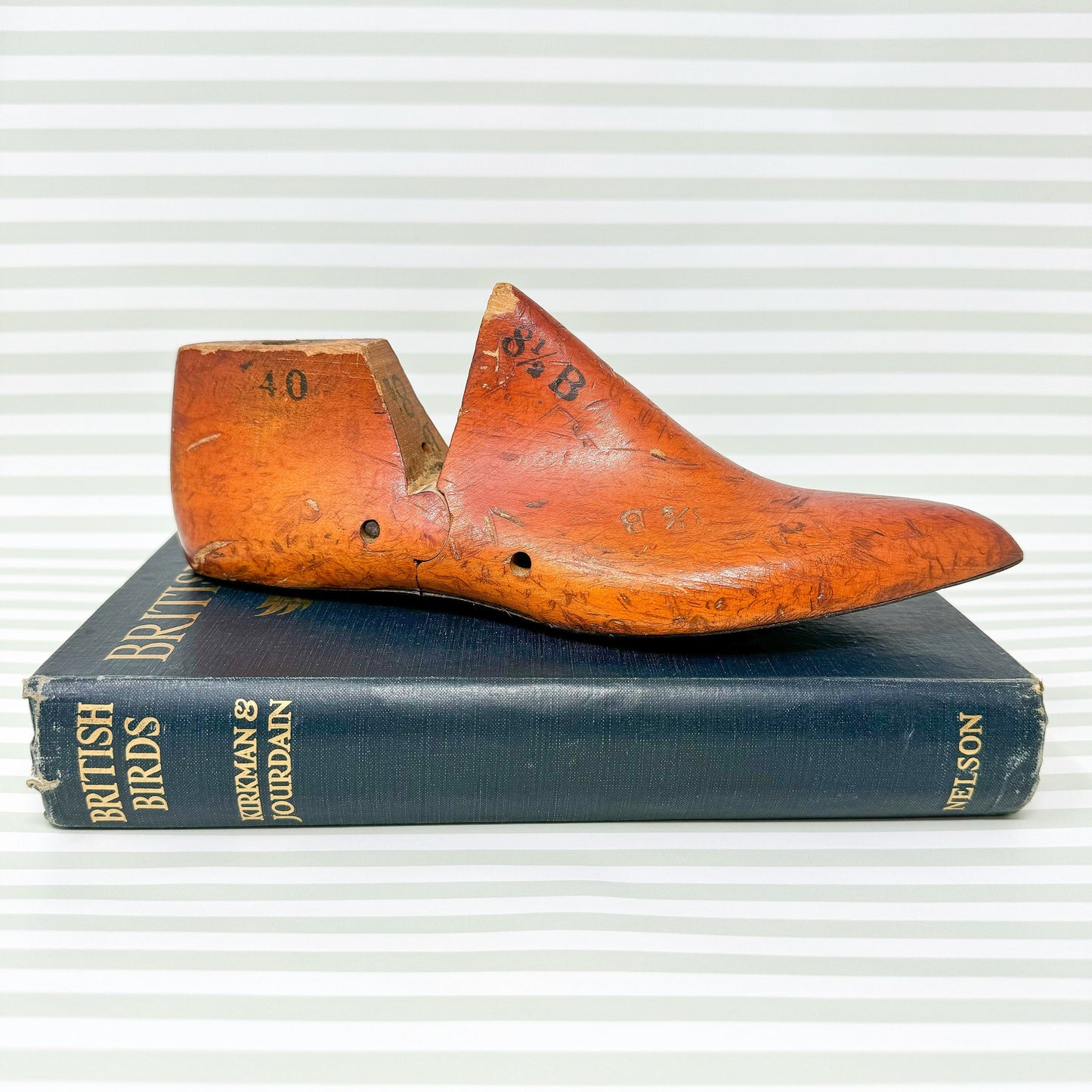 Vintage 1960s Maple Wood Shoe Form