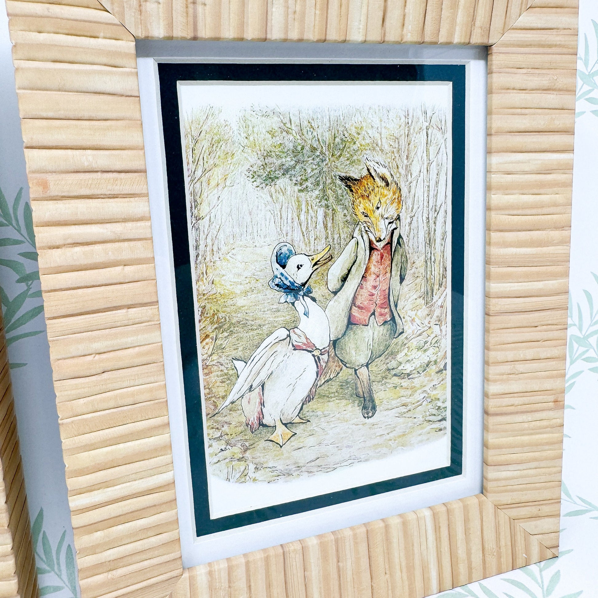 Pair of Vintage Beatrix Potter Framed Prints