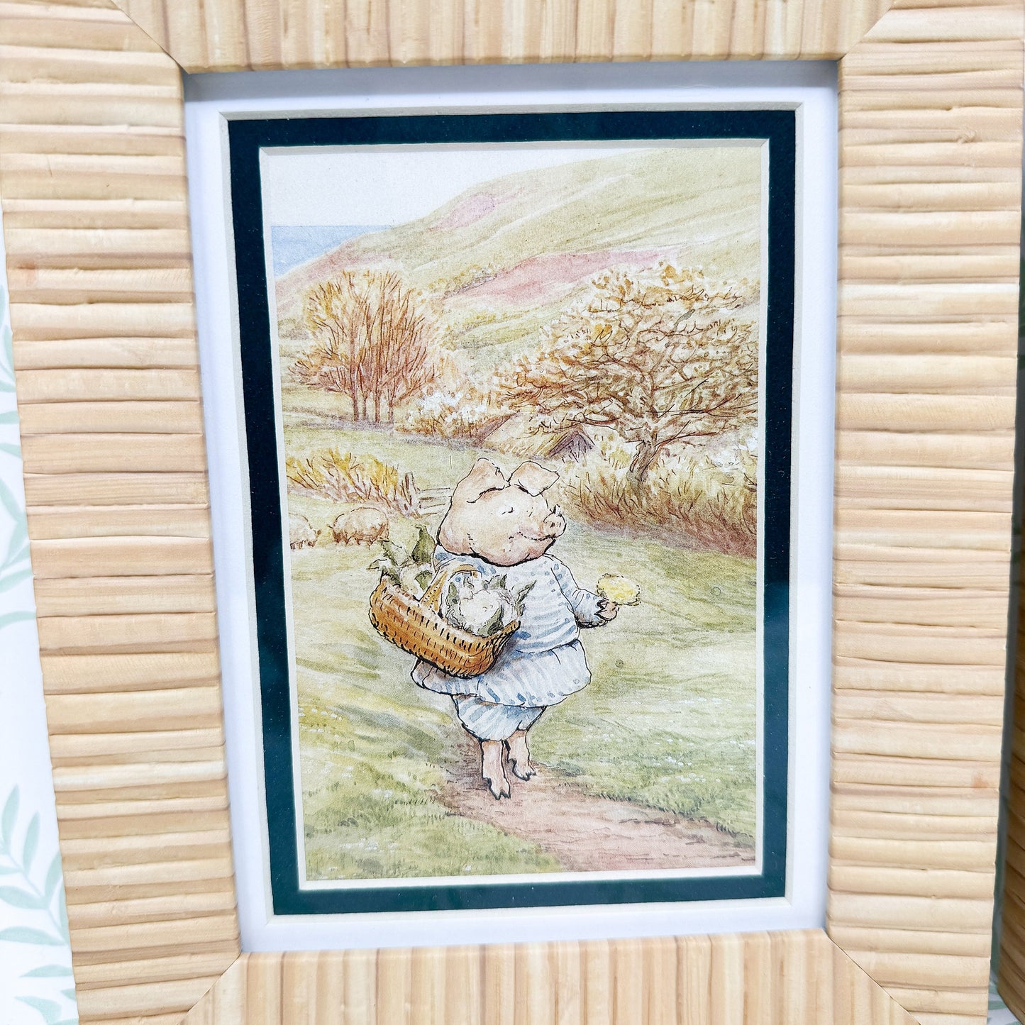 Pair of Vintage Beatrix Potter Framed Prints