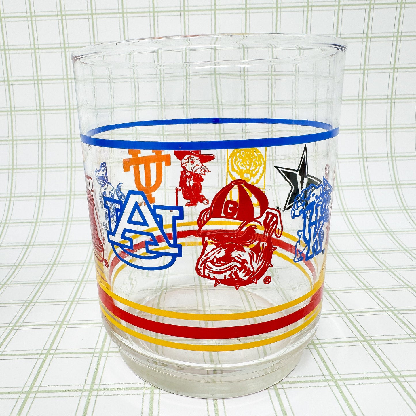 Vintage SEC Lowball Glasses - Southeastern Conference