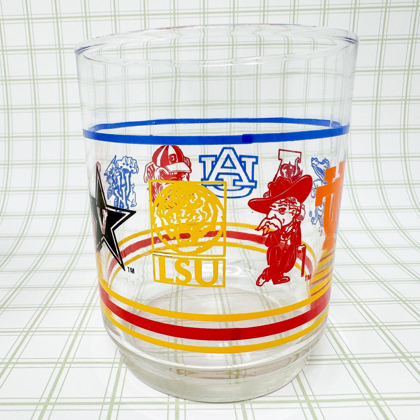 Vintage SEC Lowball Glasses - Southeastern Conference