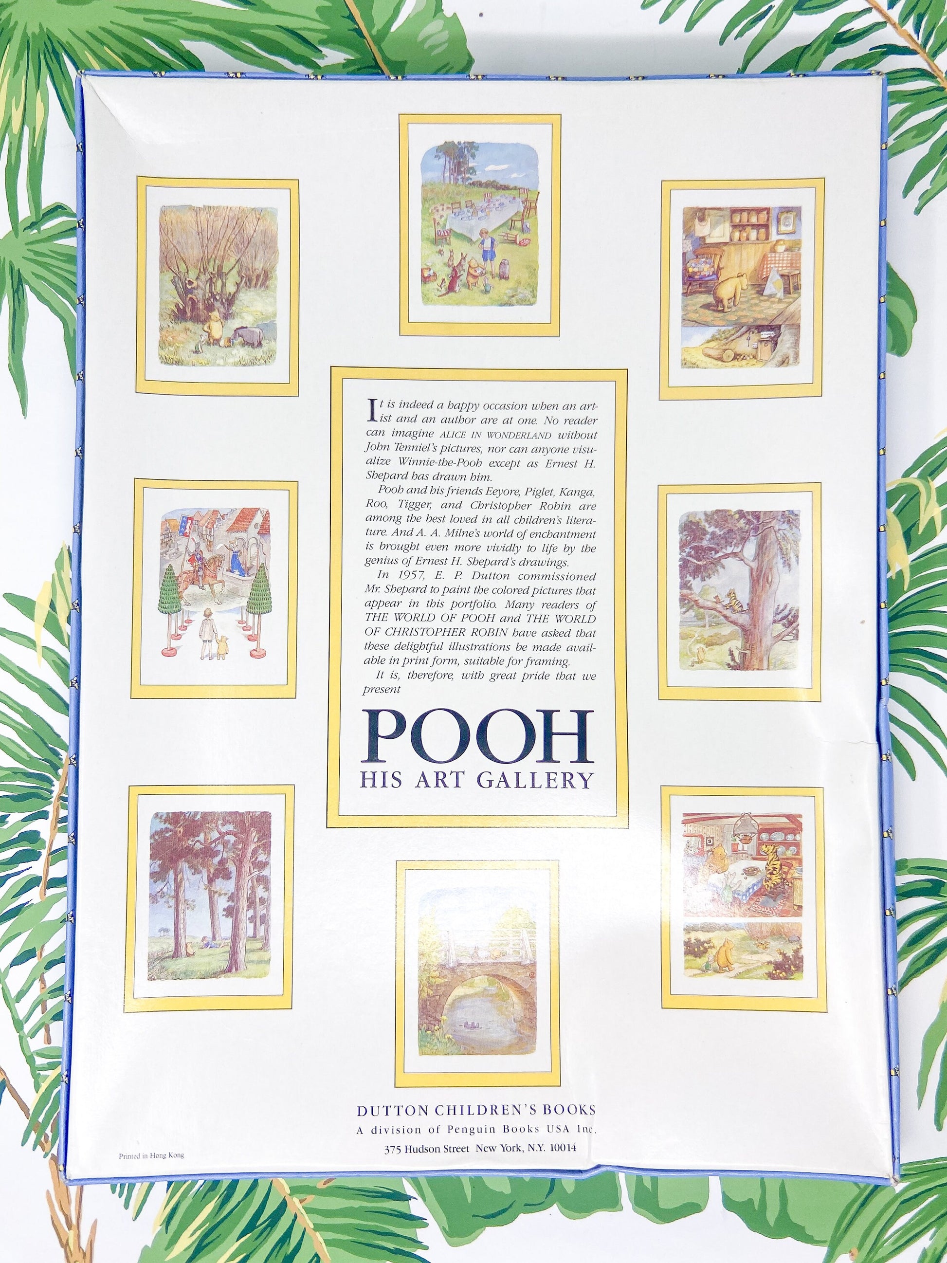 Vintage Winnie the Pooh Watercolor Prints - 11" x 14"
