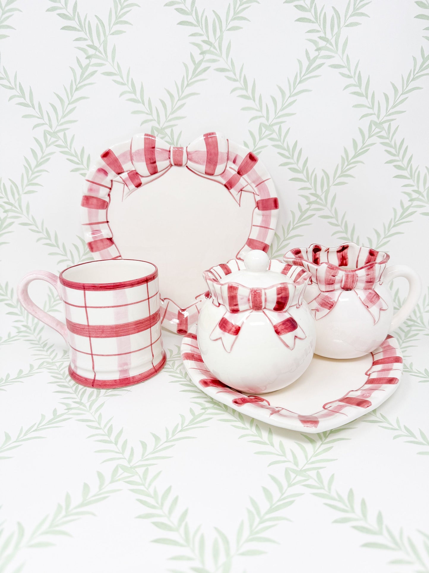 Haldon Group Mug - Pink Plaid